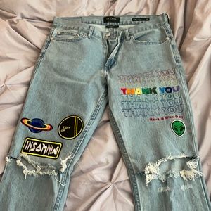 pacsun skinny jeans